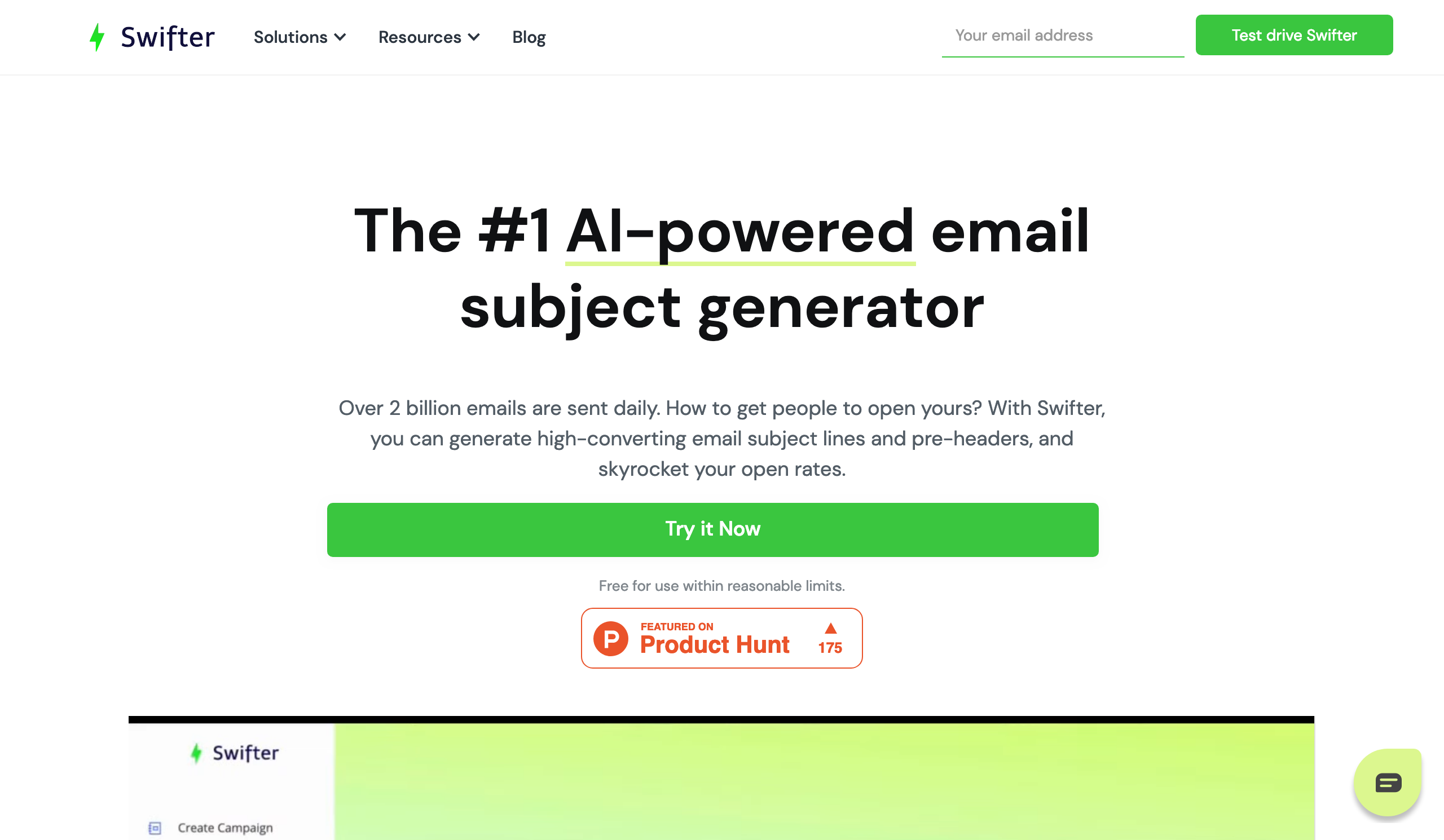 Email Subject Generator by Swifter - screen 1
