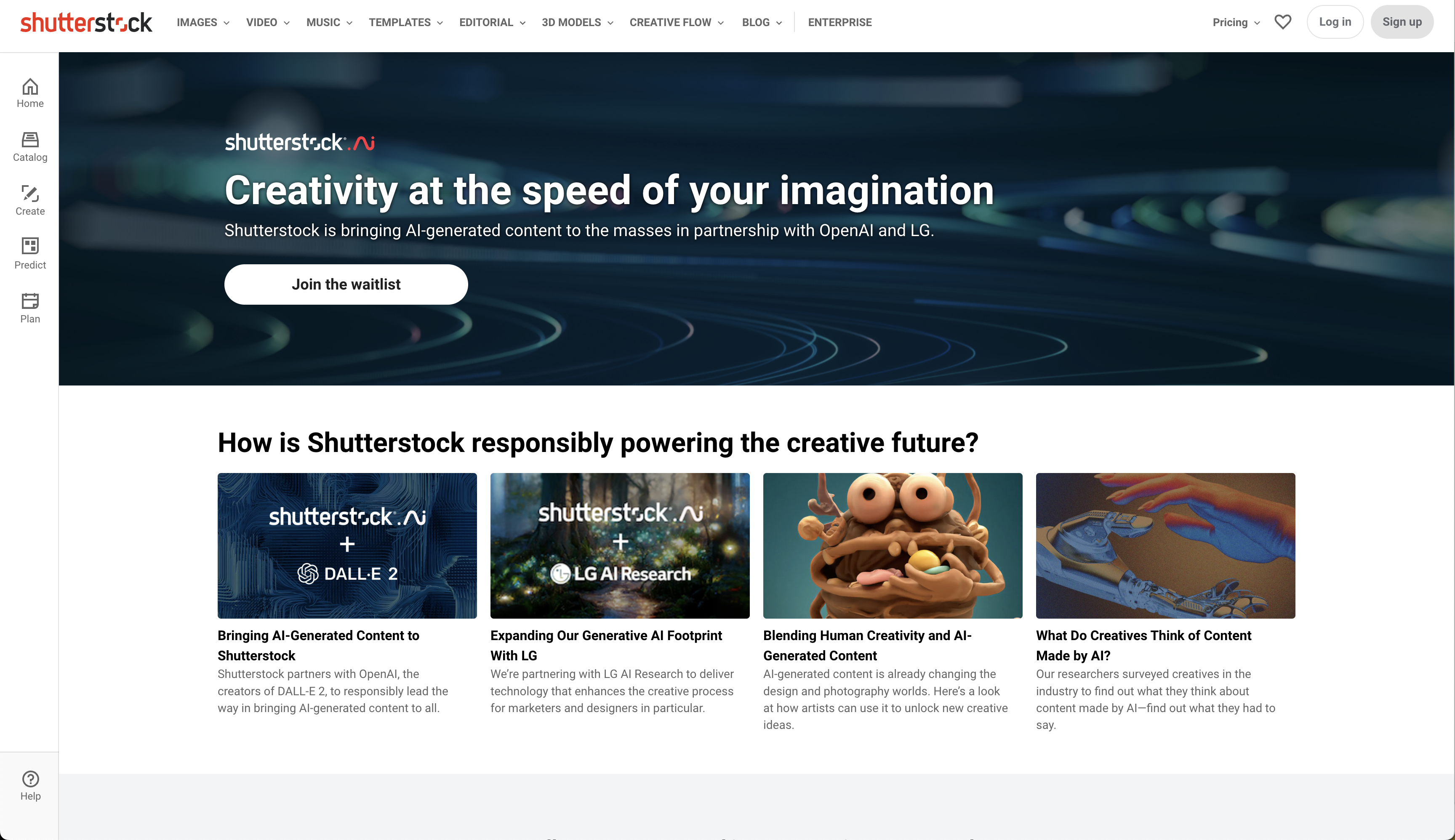 Shutterstock.AI (Upcoming) - screen 1